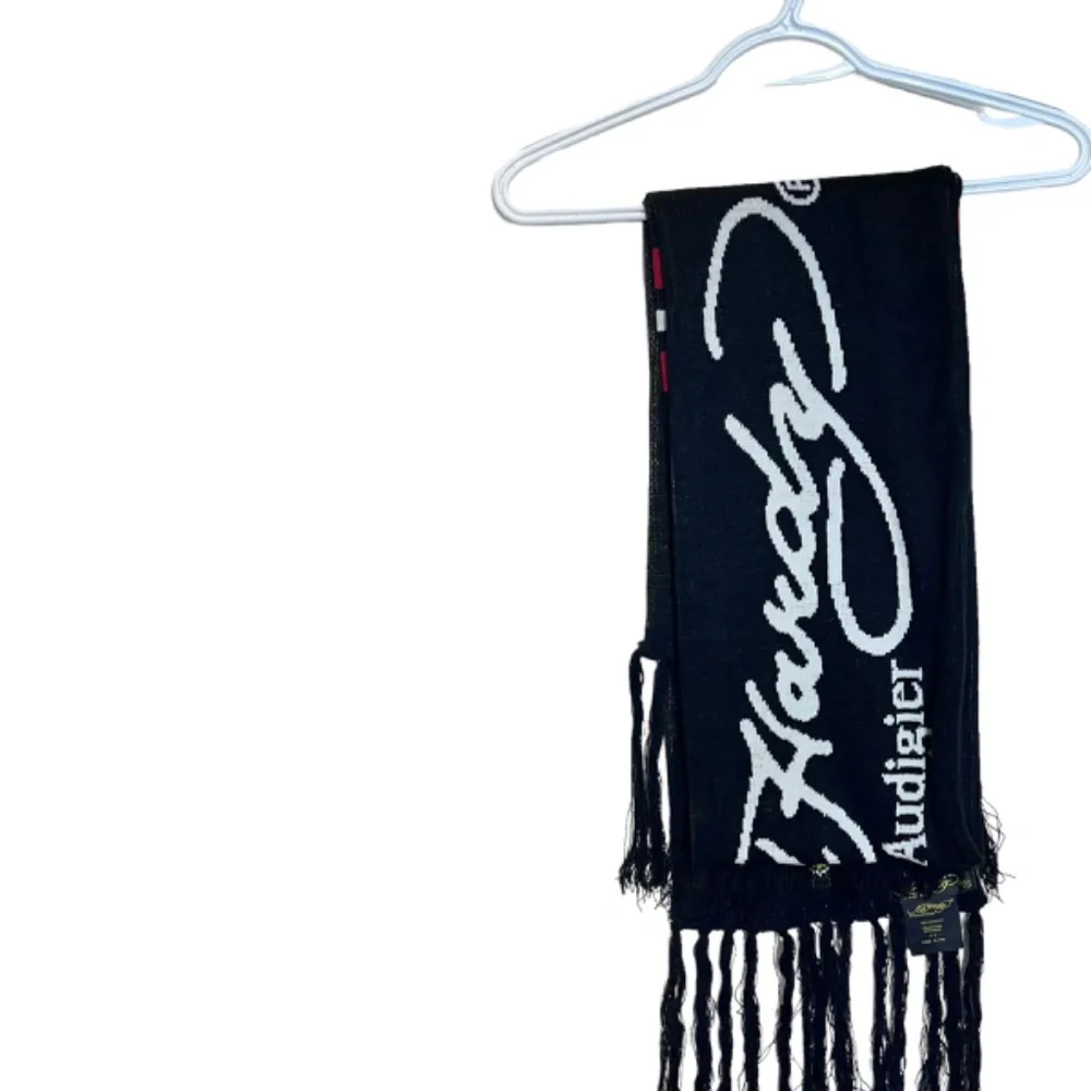 Ed Hardy Christian Audigier Cross Long Fringed Scraf